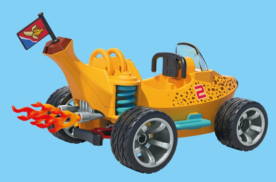 Playmobil Fun Stars Raging Banana Speelgoedauto 71717 - Meerkleurig - afbeelding 6 van 6