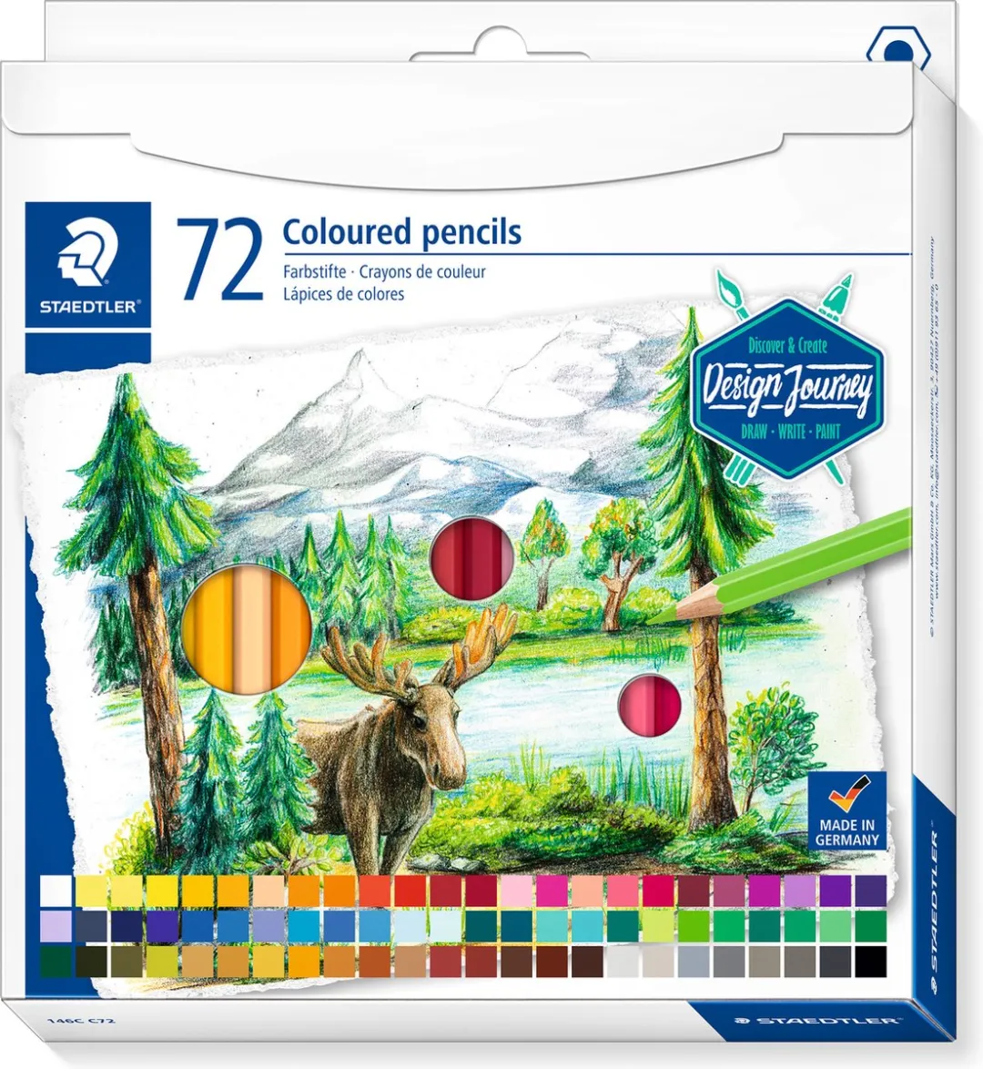 STAEDTLER Design Journey Kleurpotloodset 72 Stuks