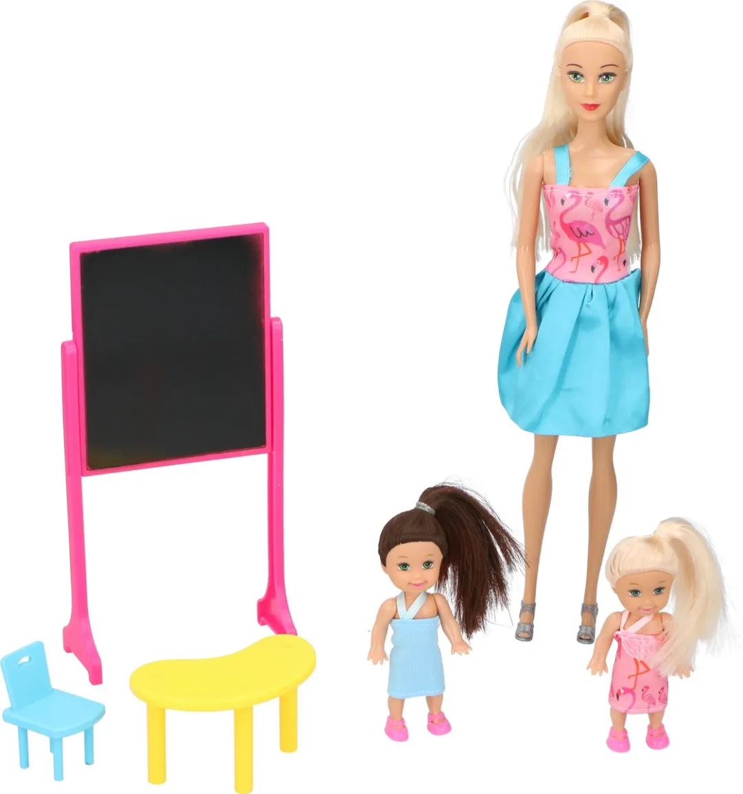 Eddy Toys Poppen Set School