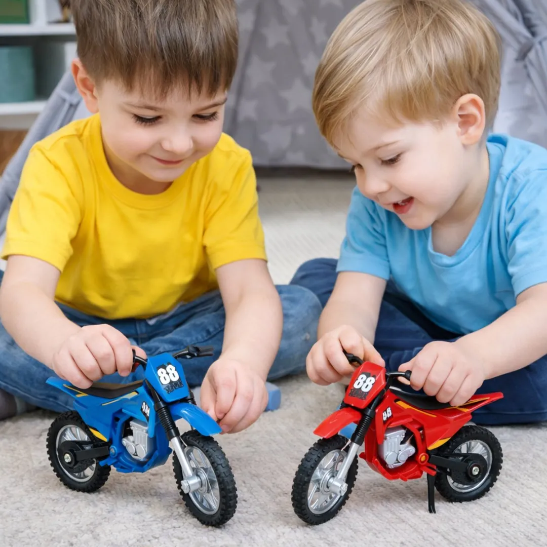 Eddy Toys Motor - 4 Stuks - Metaal/Kunststof - Willekeurige Kleur