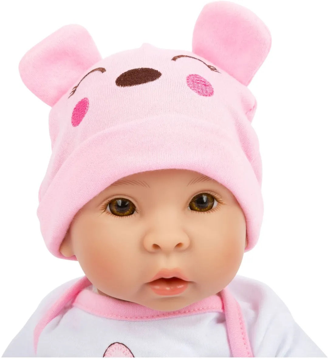 Small Foot Babypop Marie Accessoires - 7-delig Roze/Wit
