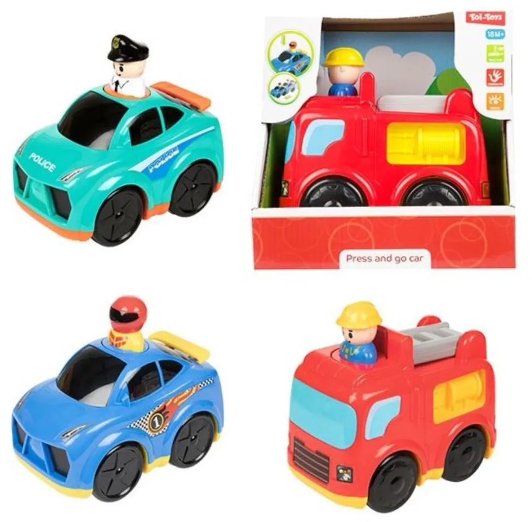 Toi-Toys Little Stars Auto Press N Go 17cm