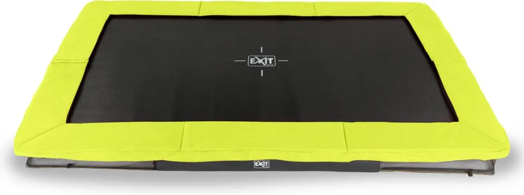 EXIT Silhouette Inground Trampoline 244x366cm - Groen