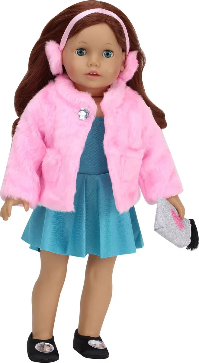 Sophia's by Teamson Kids Poppenkledingset Roze - DRPFC-EM-UPC