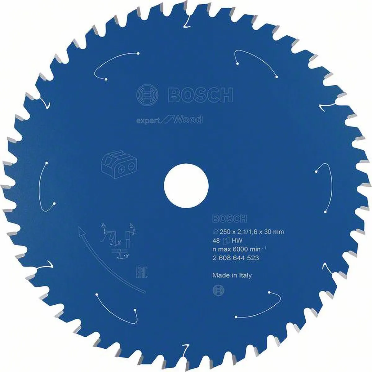 Bosch Expert Cirkelzaagblad 254mm Hout - 2 608 644 523