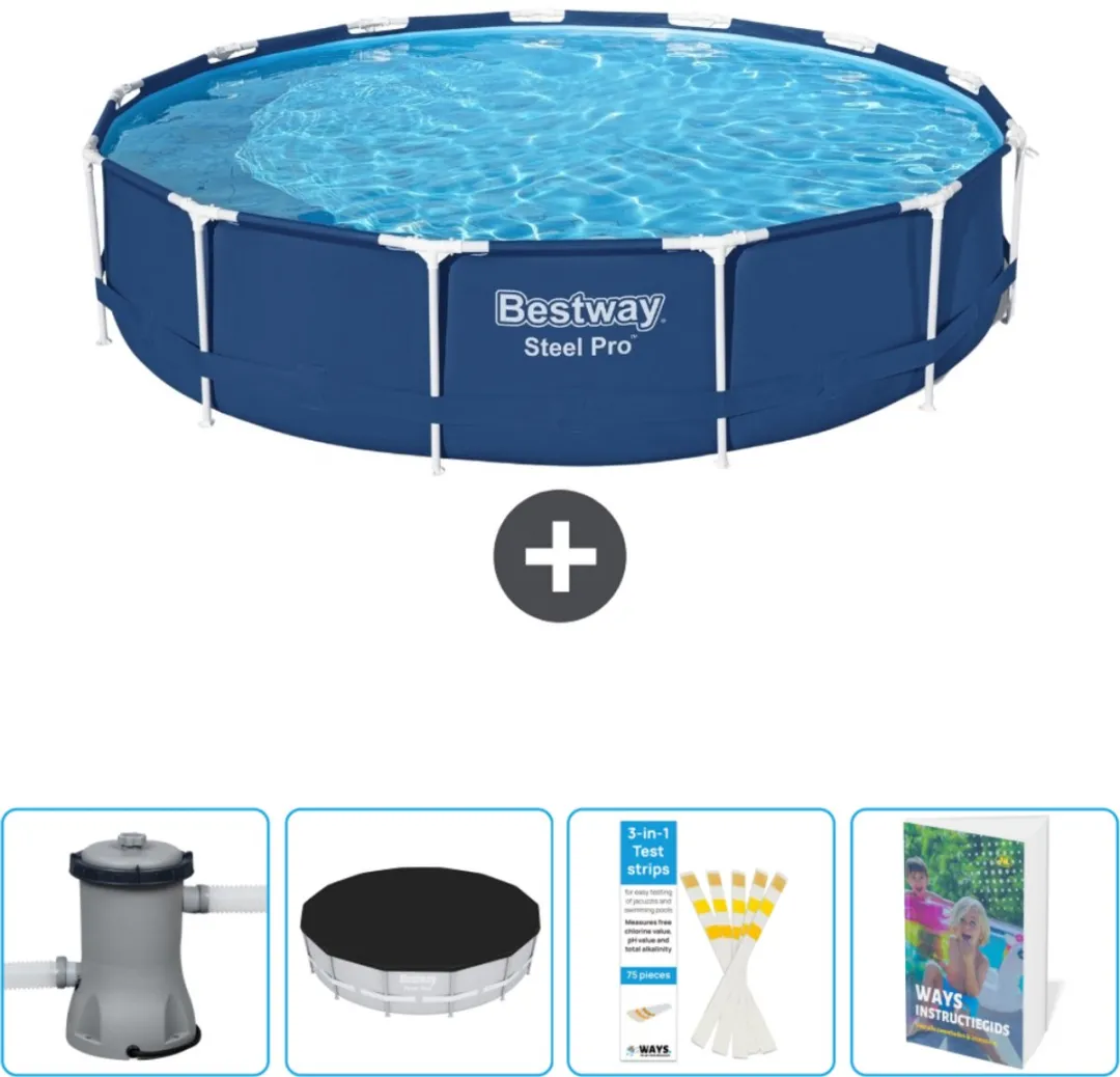 Bestway Steel Pro Zwembad 396x84cm