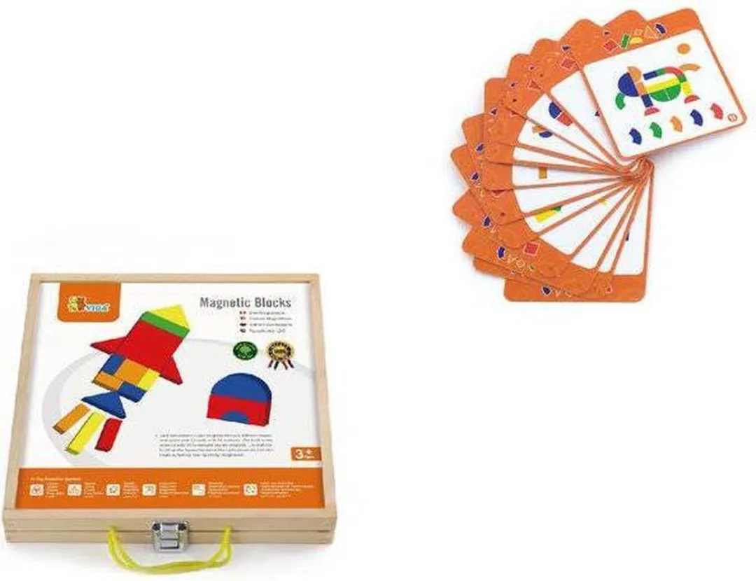Vigatoys Magnetische Vormen 59687 - 1 Stuk