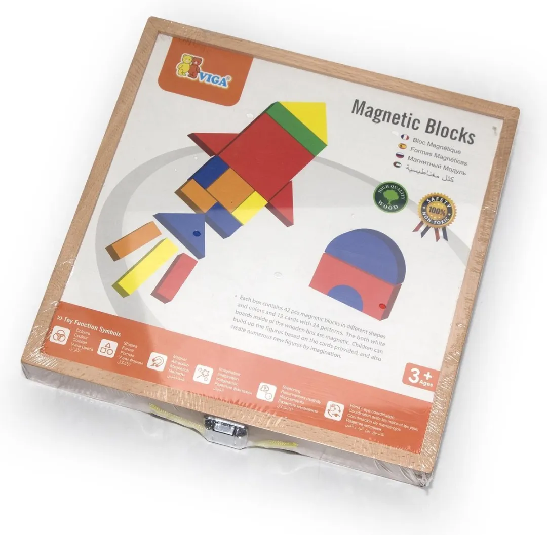 Vigatoys Magnetische Vormen 59687 - 1 Stuk