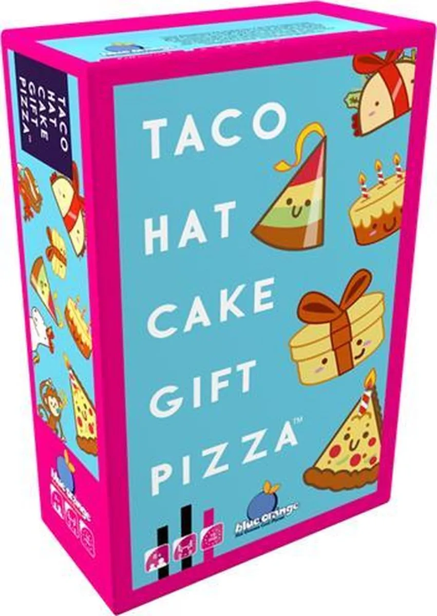 Geronimo Games Taco Hat Cake Gift Pizza Kaartspel - 2-8 Spelers