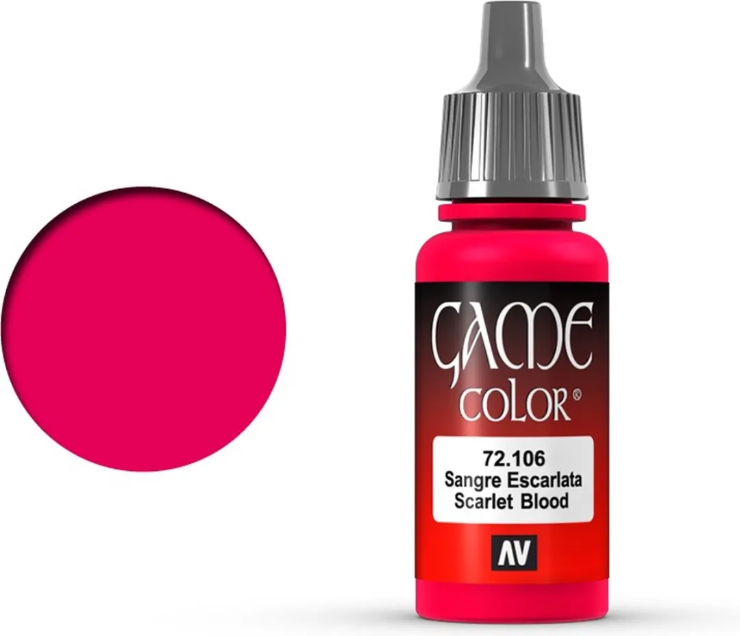 Vallejo Game Color Scarlett Blood 72.106