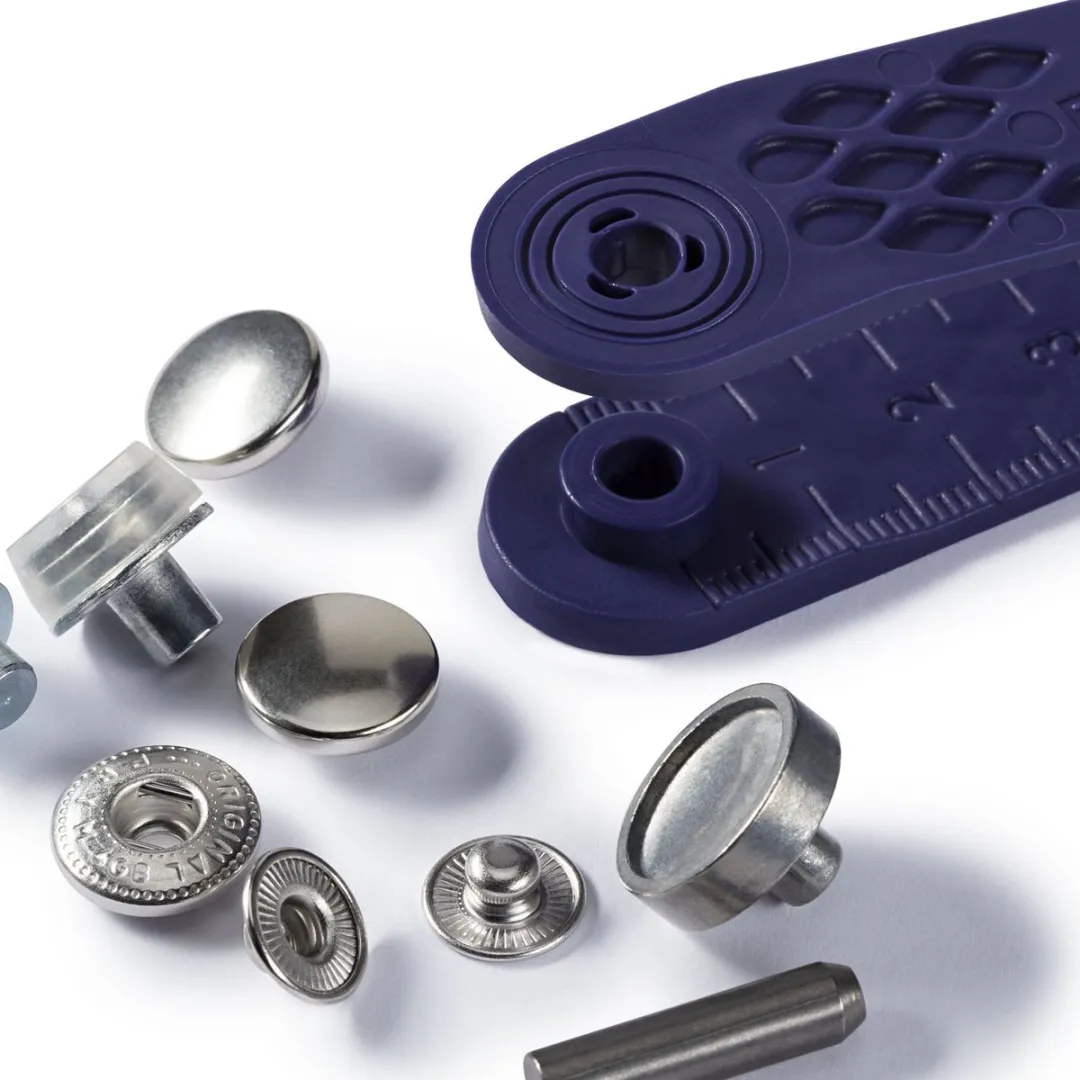 Prym Anorak Drukknopen 12mm - 10 Stuks Zilverkleur