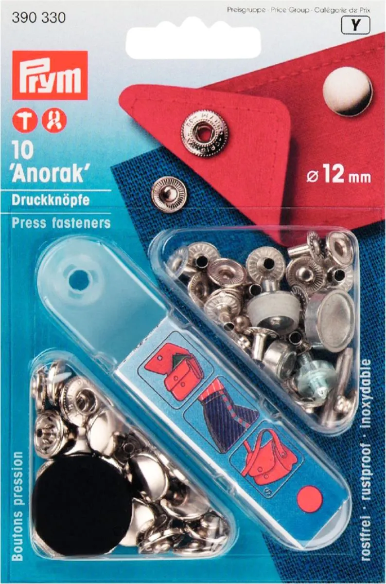 Prym Anorak Drukknopen 12mm