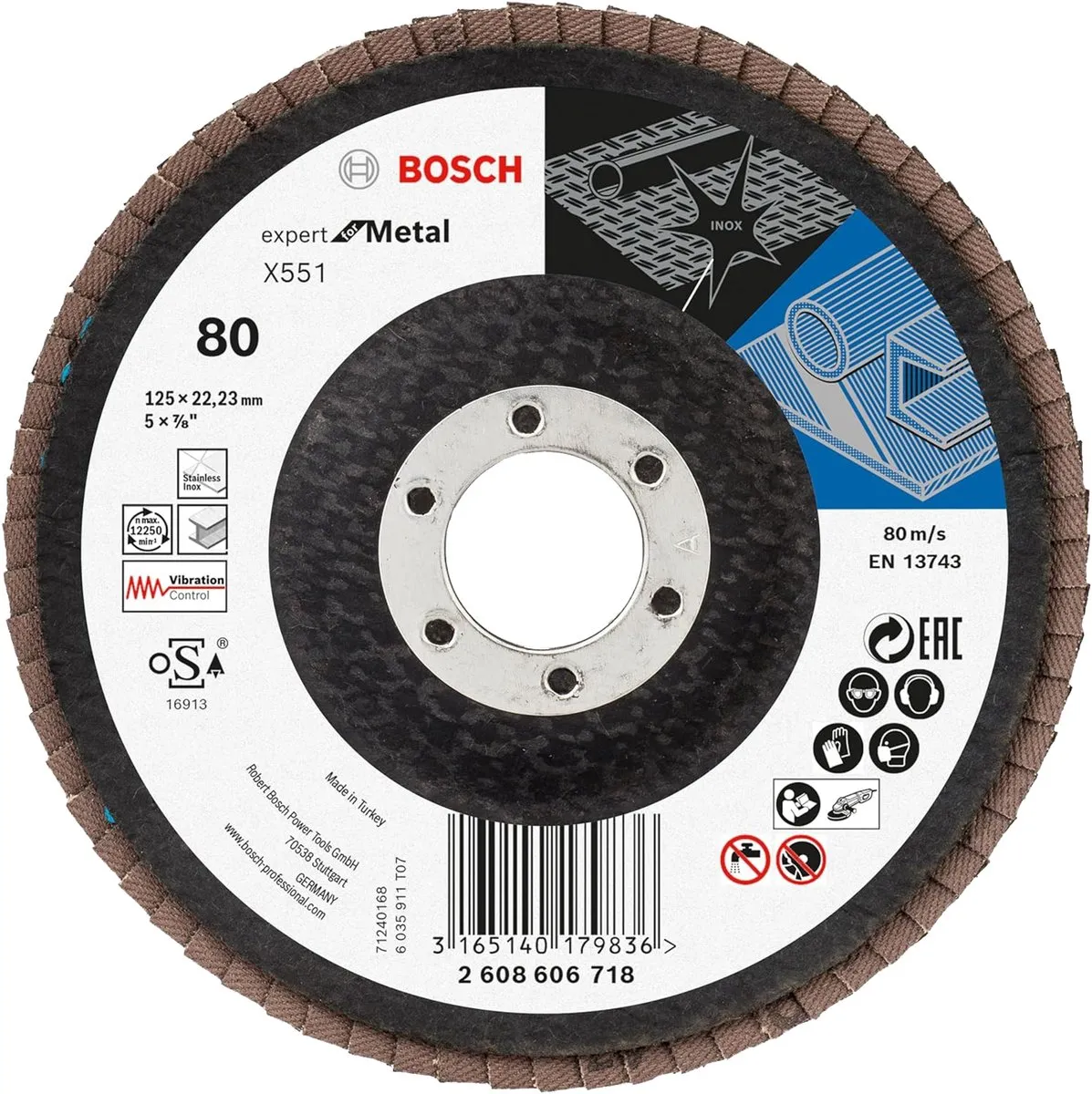 Bosch Lamellenschijven K40/60/80 061599765W - 40 Stuks