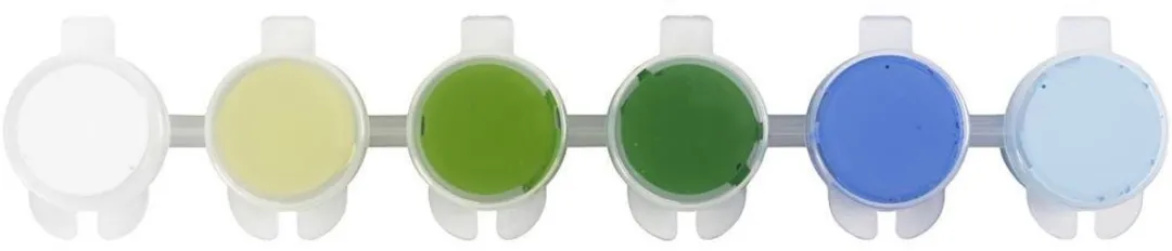 Creativ Company CC Plus Color Acrylverf Blauw/Groen Harmonie - 6x5ml