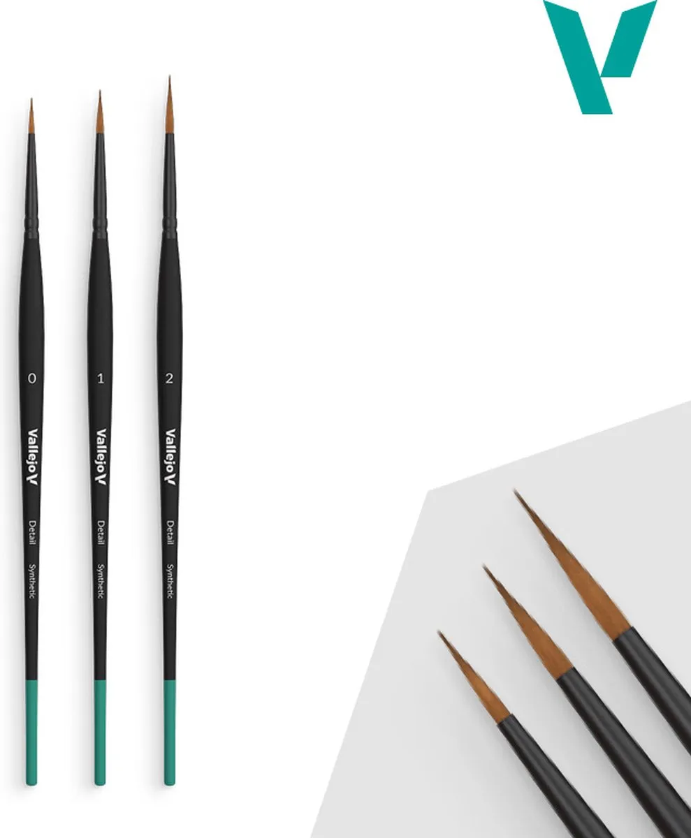Vallejo Hobbypenseel Designer Set