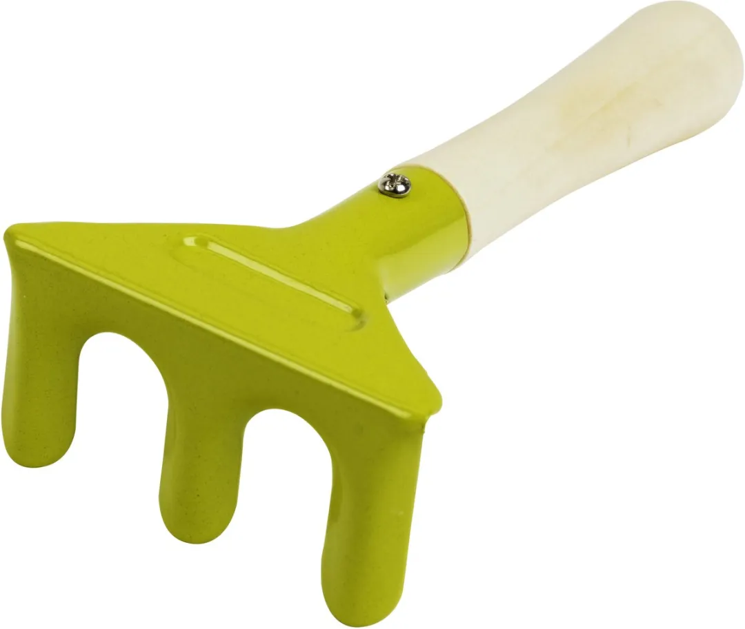 Klein Toys Tuingereedschapset 7771 - Schop Schep Hark - Groen/Rood/Blauw - afbeelding 6 van 6