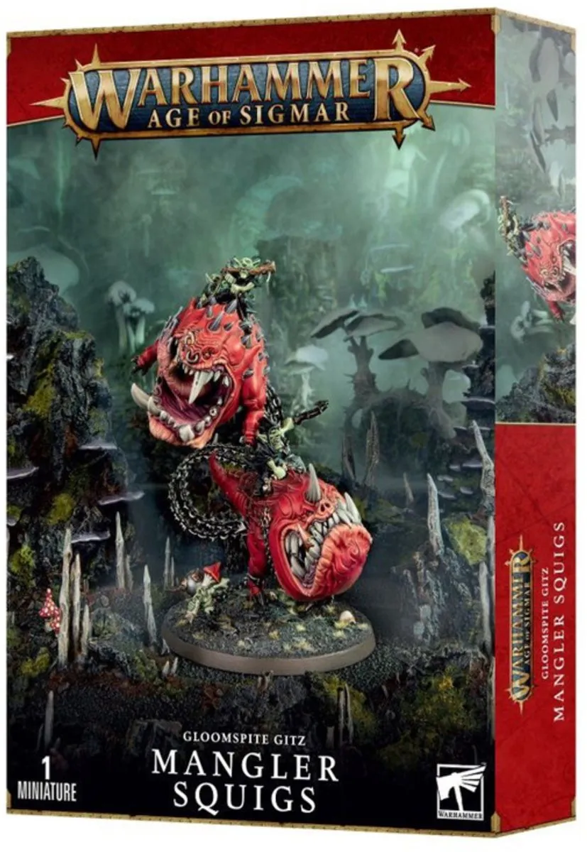 Games Workshop Gloomspite Gitz Mangler Squigs - 61 Stuks