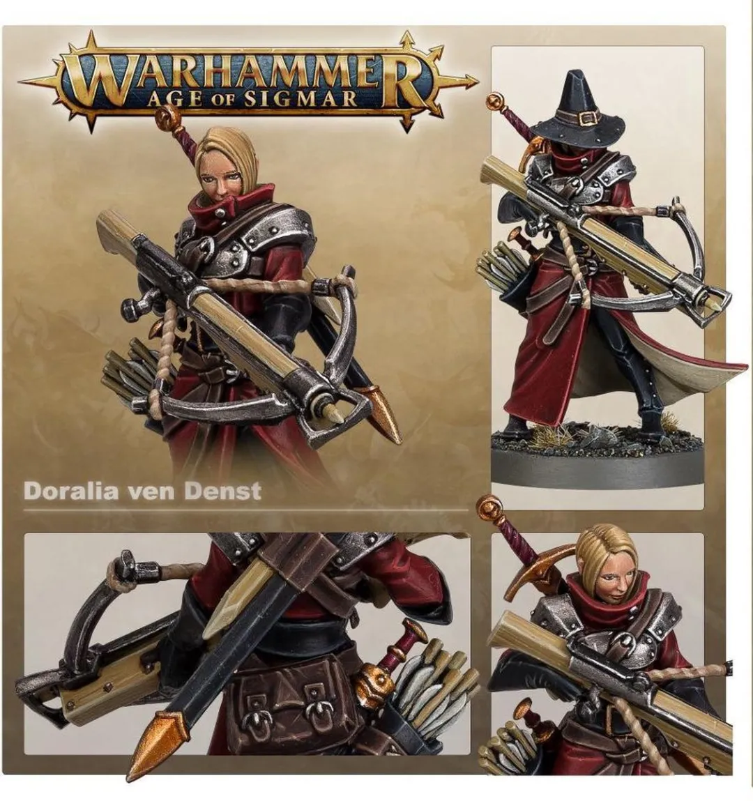 Games Workshop Galen & Doralia Ven Denst - 18 Onderdelen