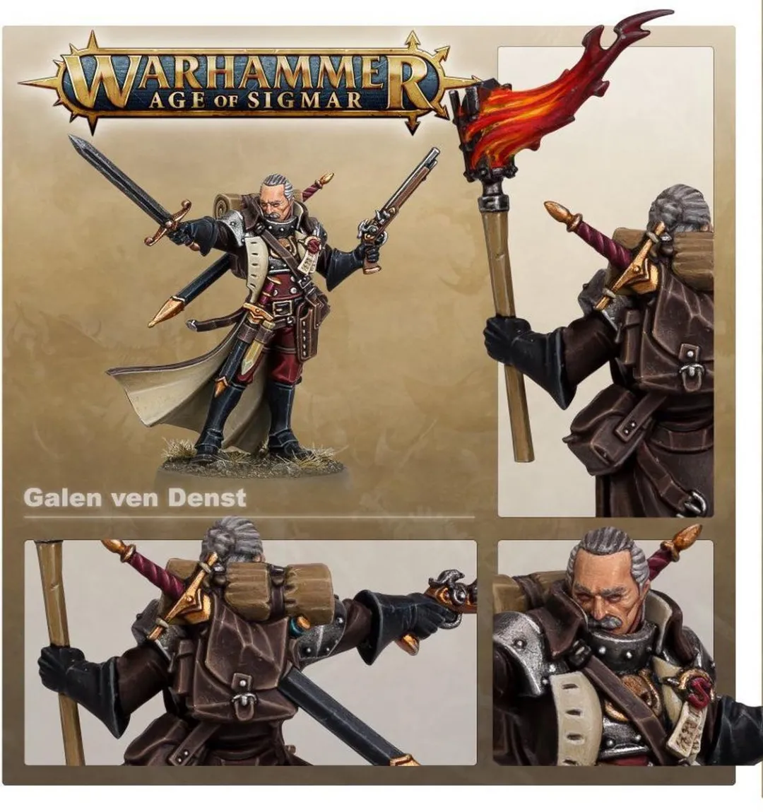 Games Workshop Galen & Doralia Ven Denst - 18 Onderdelen