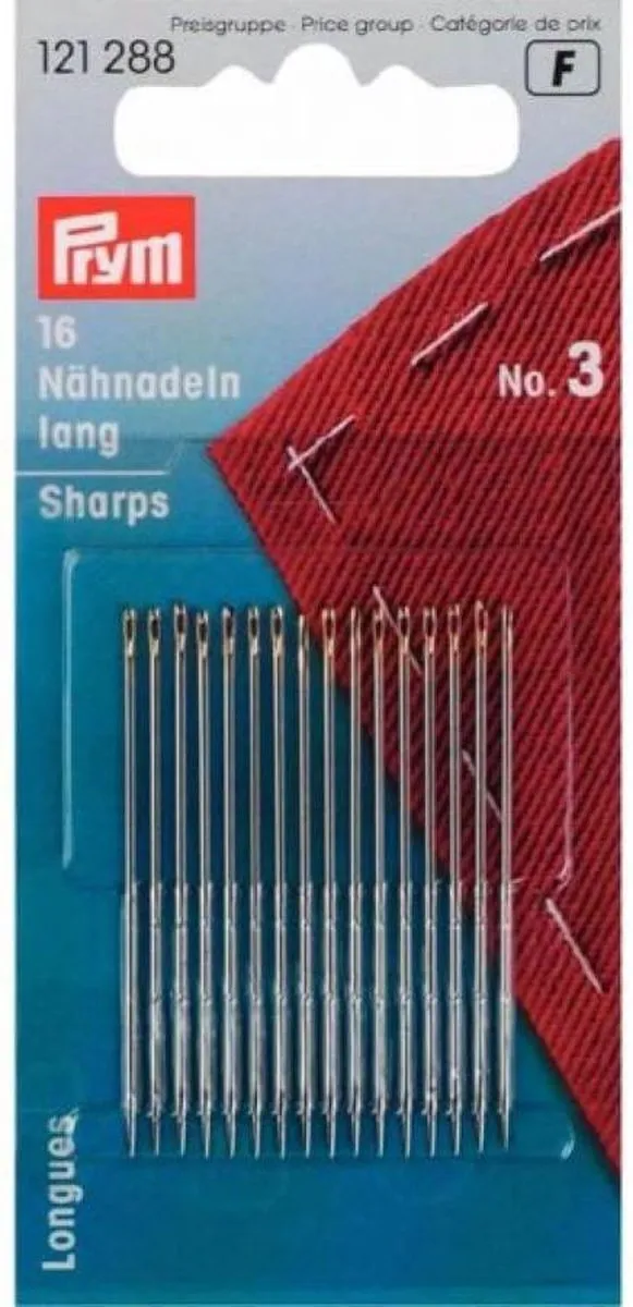 Prym Naainaald Lang Staal 0.90x44mm