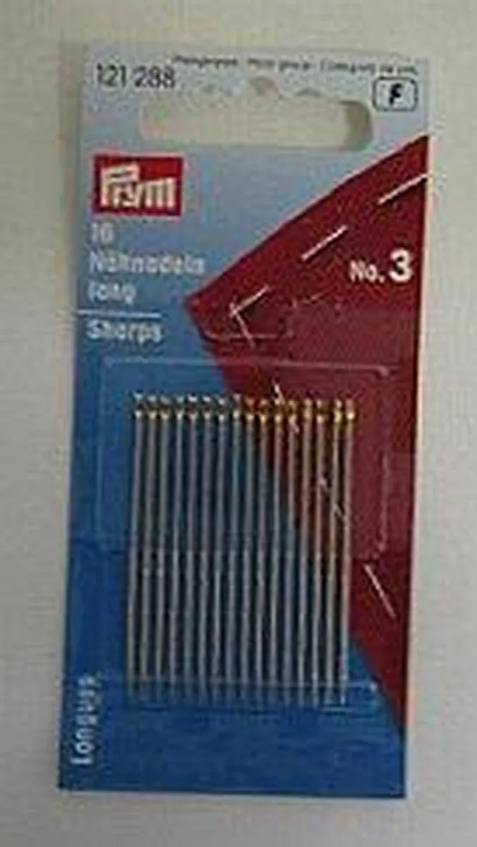 Prym Naainaald Lang Staal 0.90x44mm - 16 Stuks