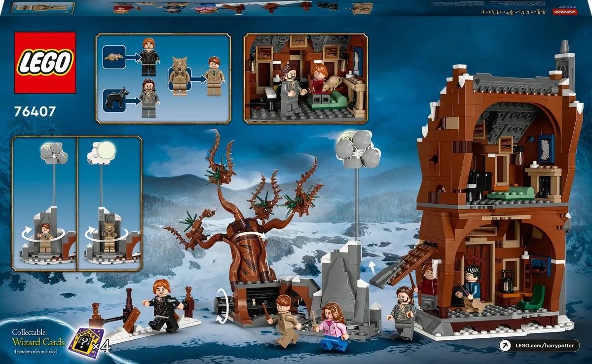LEGO Harry Potter 76407 Krijsende Krot & Beukwilg - Meerkleurig
