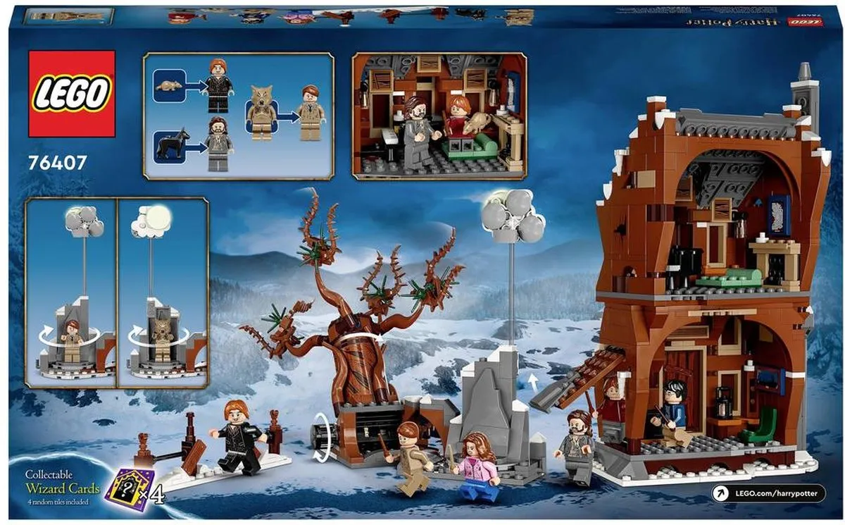 LEGO Harry Potter 76407 Krijsende Krot & Beukwilg - Meerkleurig