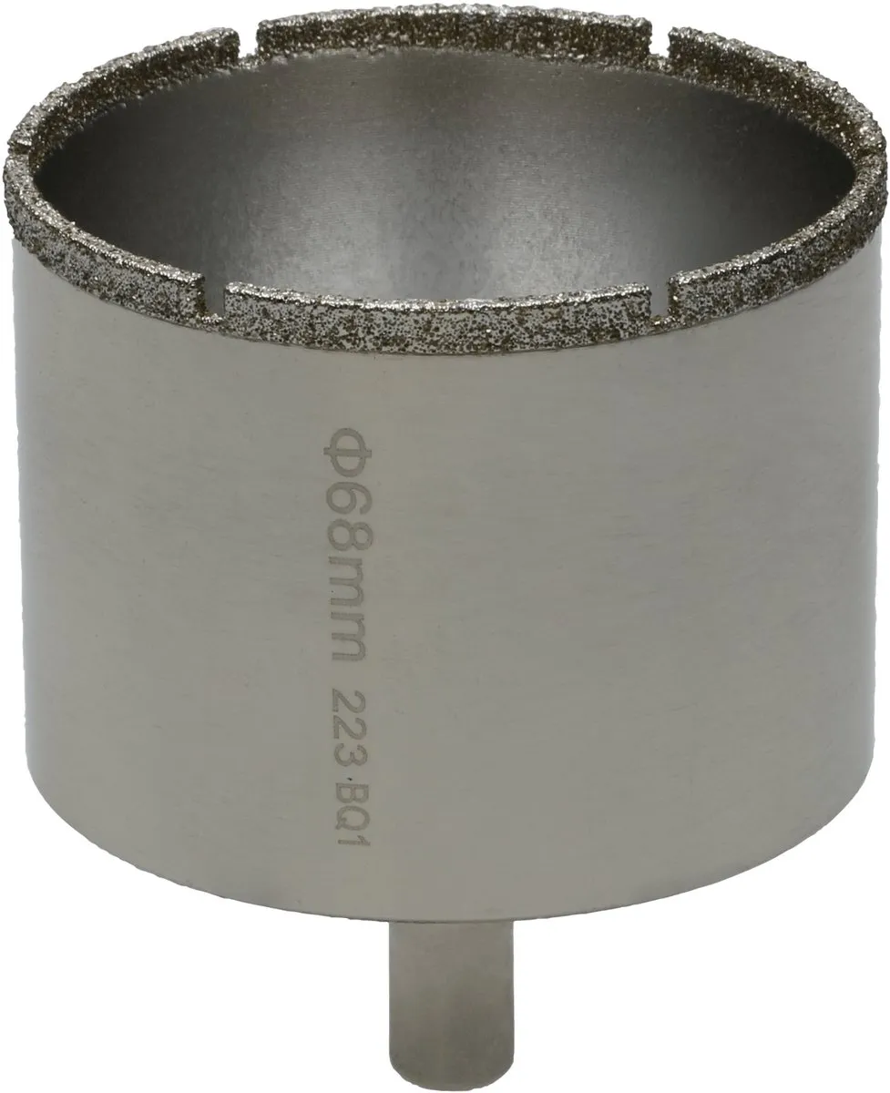 Bosch Diamant Gatzaag Keramiek 68mm - MPN 2609256C92 - Zilver