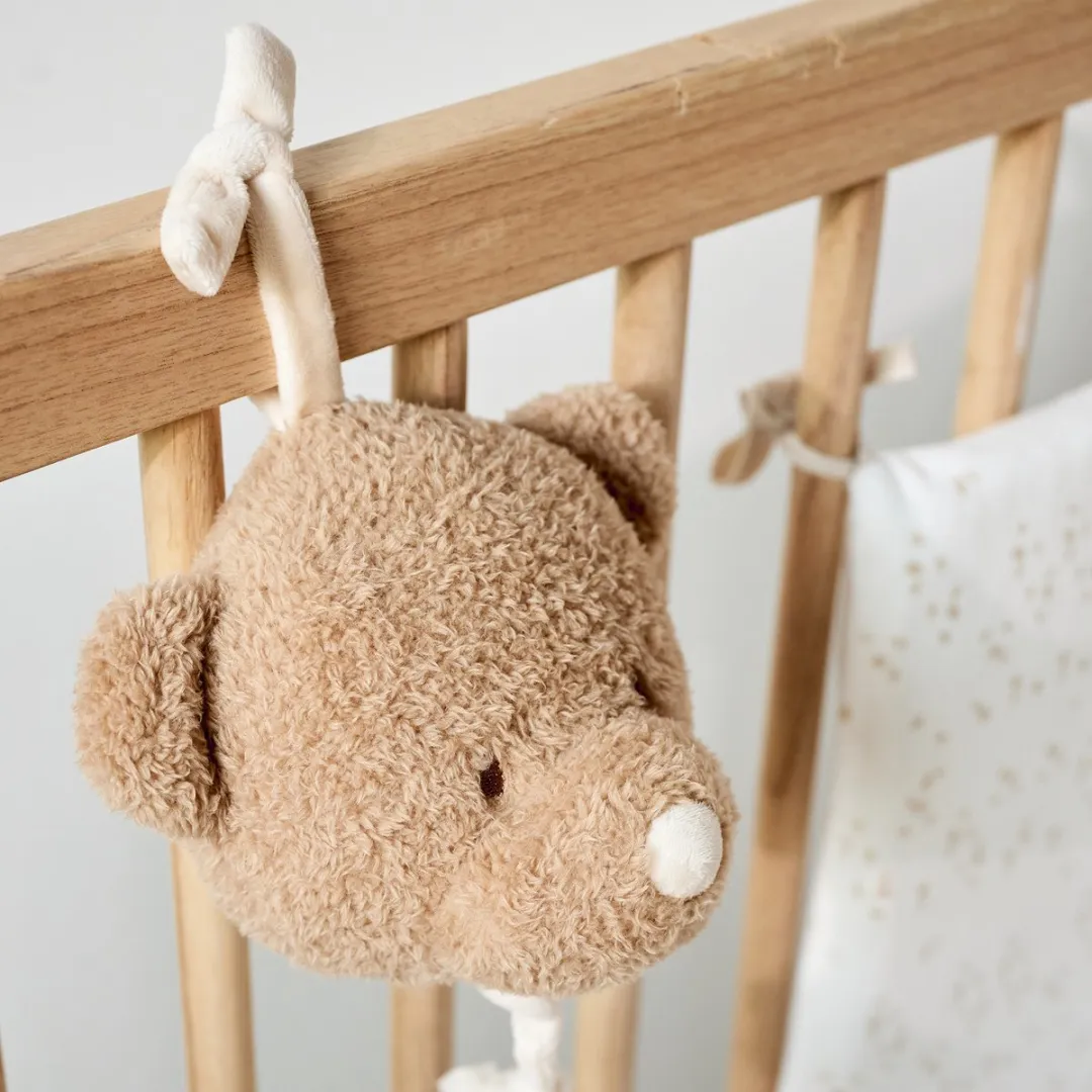 Nattou Teddy Muziekknuffel Beer 16cm - Karamel