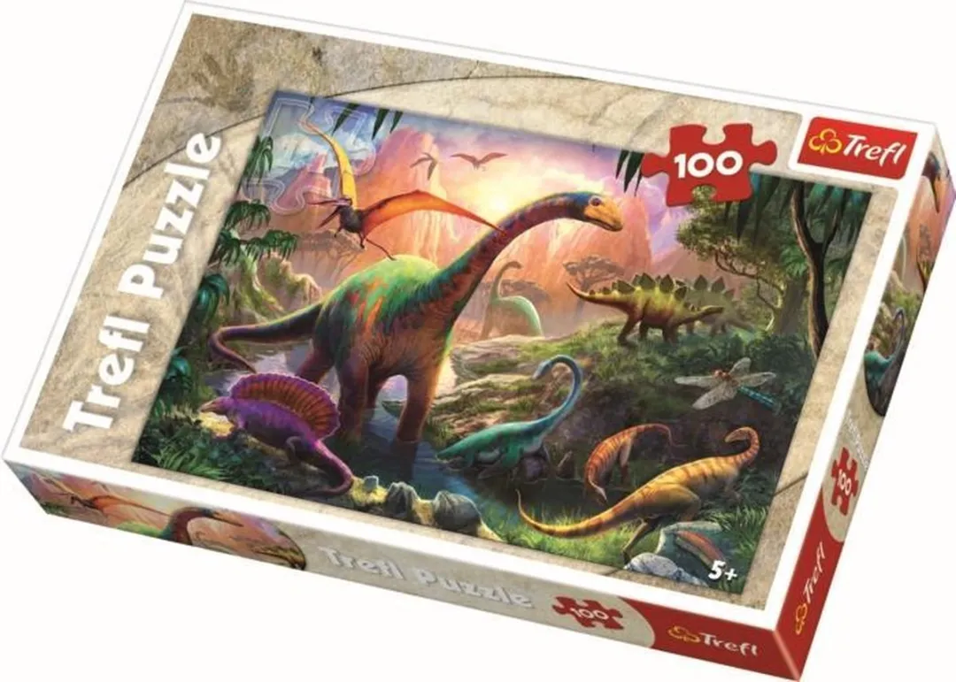 Trefl Dinosauriërs Puzzel 100 Stuks
