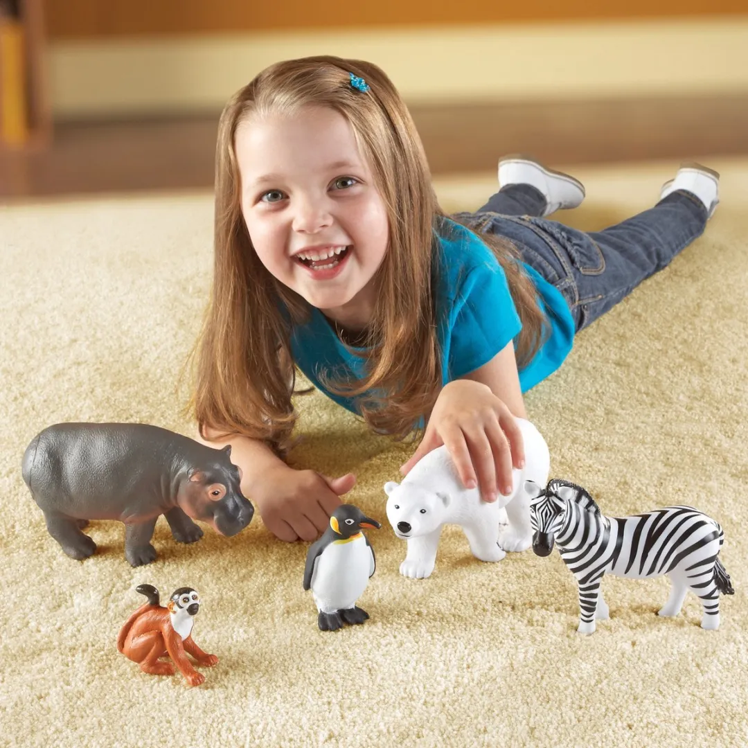 Learning Resources Jumbo Zoo Dieren - Multicolor