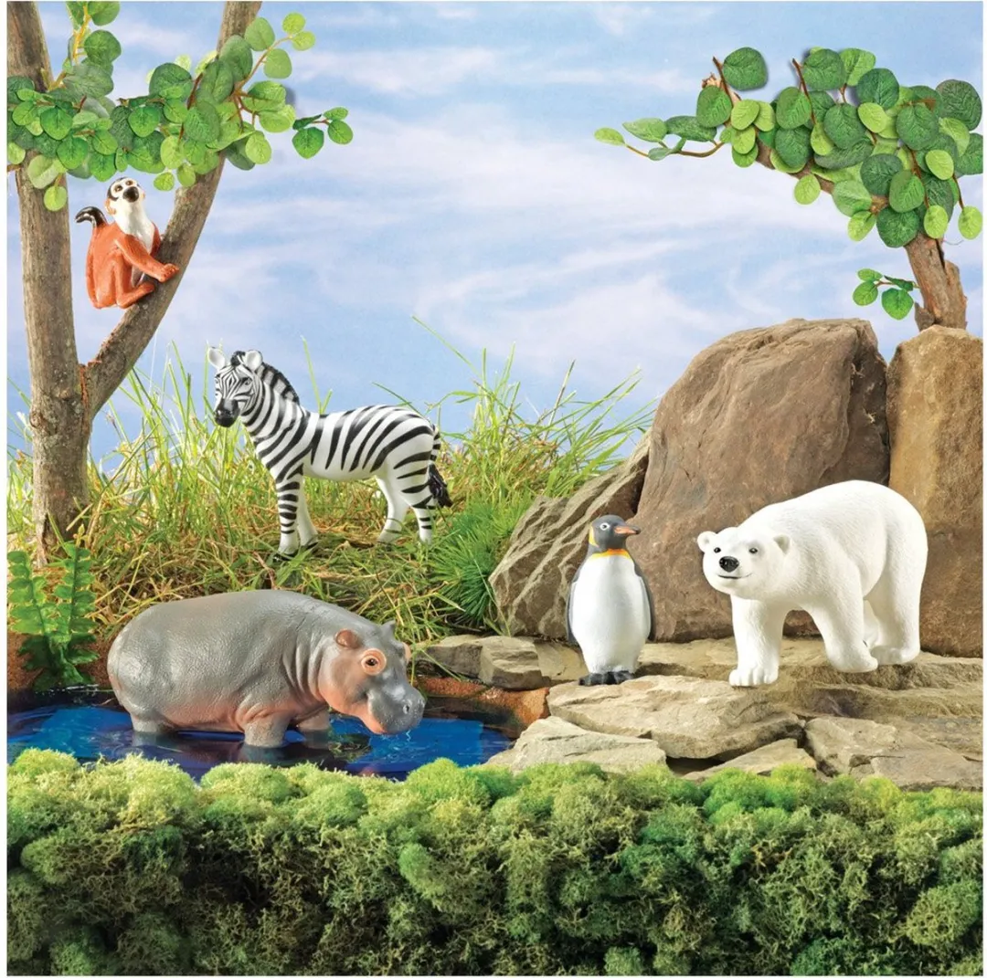 Learning Resources Jumbo Zoo Dieren - Multicolor