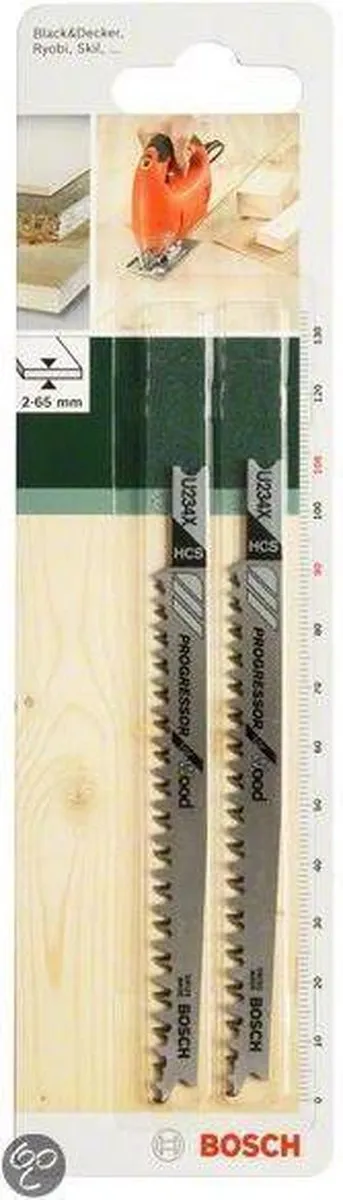 Bosch HCS U 234 X Progressor Decoupeerzaagblad - Hout