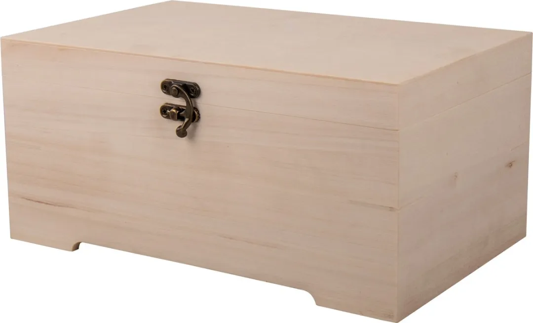 Rayher Hobby Opbergkistje - 28x18x13cm - Bruin