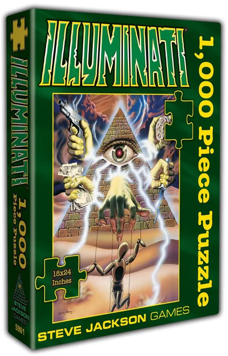 Steve Jackson Games Illuminati Puzzle 1000 Stuks