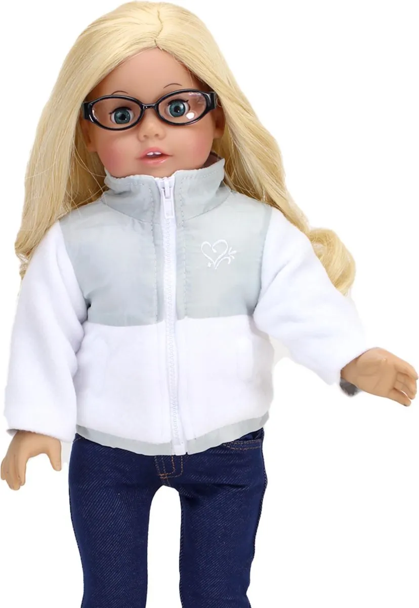 Sophia's by Teamson Kids Poppenlaarzen Grijs - Babypop - SEBB-GY-UPC