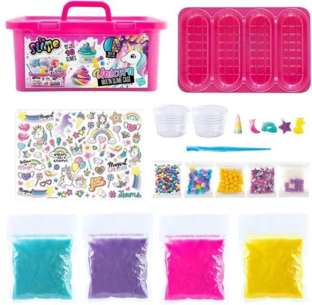 Canal Toys So Slime Mix'in Slime Eenhoorn - SSC 260 Roze - afbeelding 6 van 6