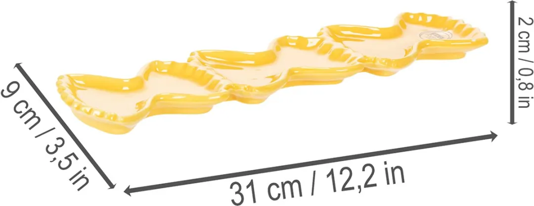 Kaemingk Keramische Pastadipkom - Geel