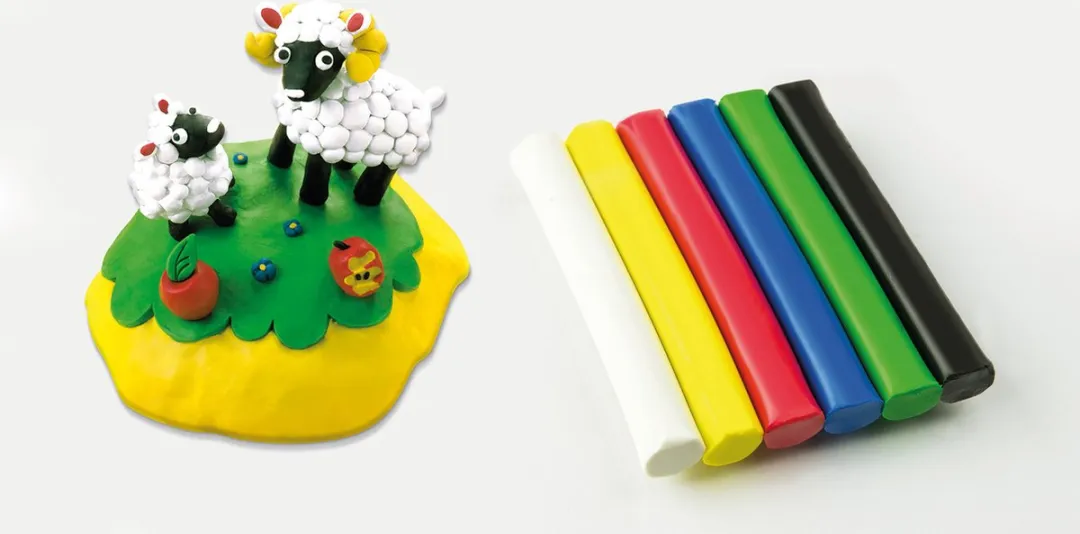 Eberhard Faber Colori Klei - 6 Stuks