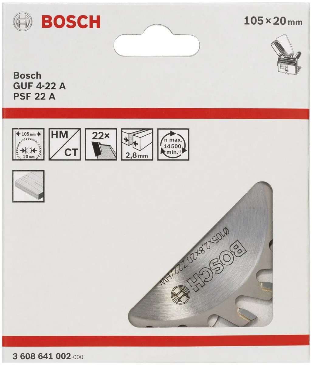 Bosch HM FREES 2.8MM/22 - Ø10.5cm