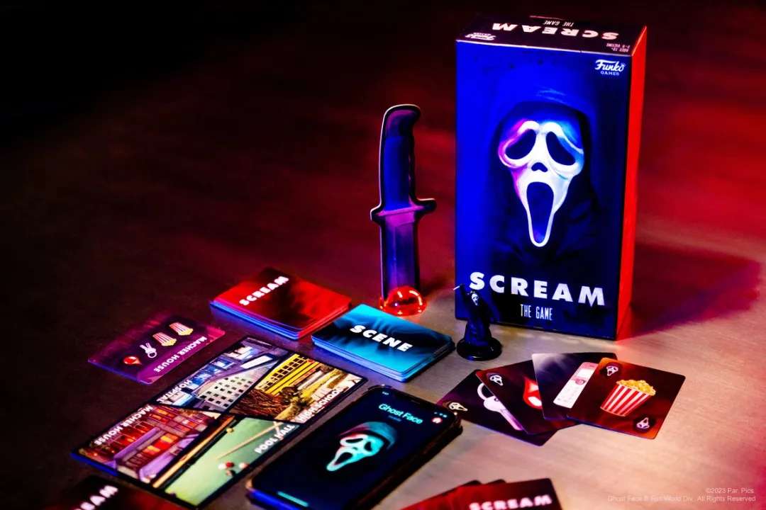 Funko Games Scream The Game - Kaartspel - Partyspel - Coöperatief spel - Engelstalig - Inclusief de Scream app!
