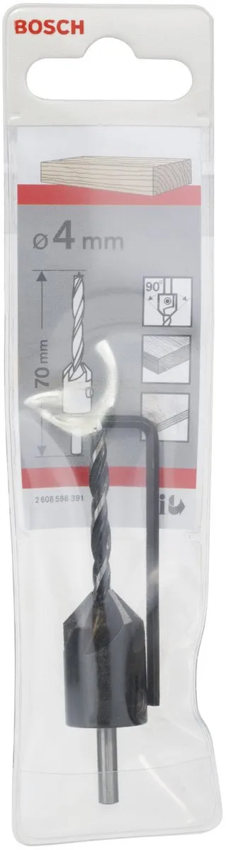 Bosch Houtspiraalboor 16mm - Verzinkboor 4mm - MPN 2608596391