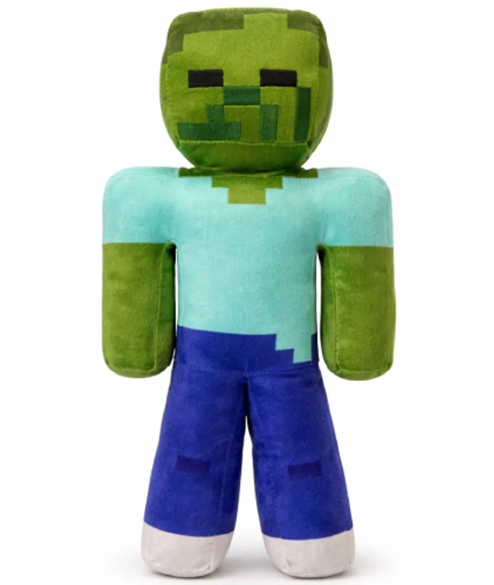 Minecraft Zombie Pluche Knuffel 25cm