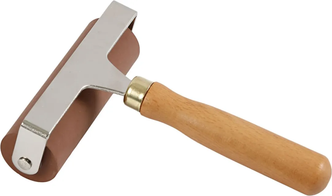 Creativ Company Lino Roller Wals 10cm - Naturel bruin