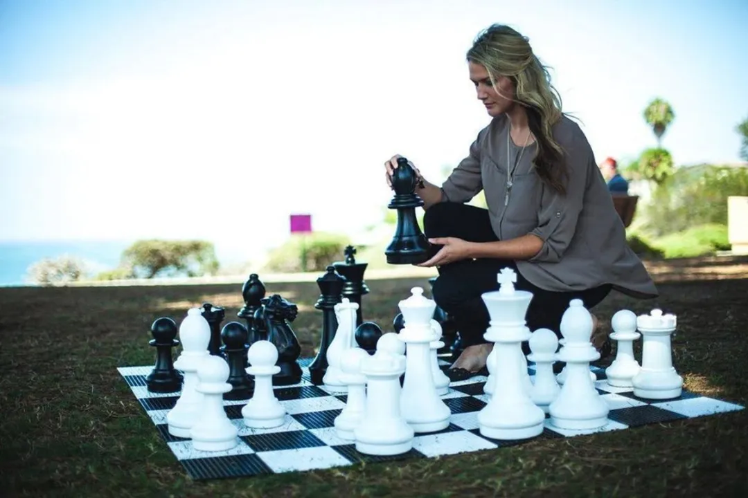 Ubergames XXL Groot Schaakspel 240x240cm