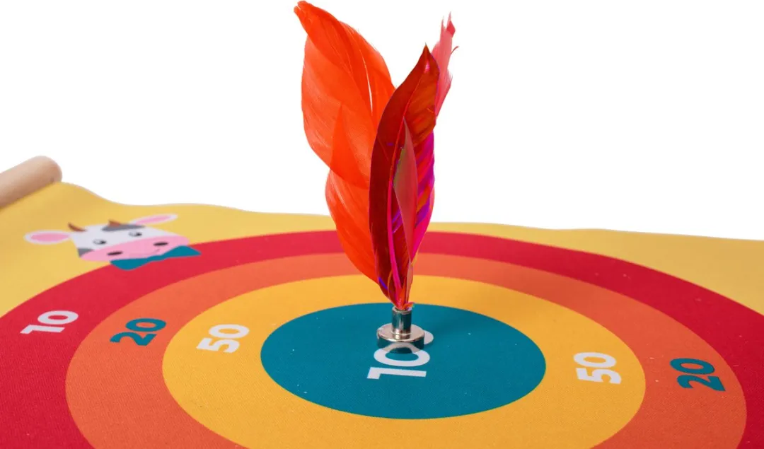 BS Toys Magnetisch Dartspel GA489 - 4 Darts - 40x31cm