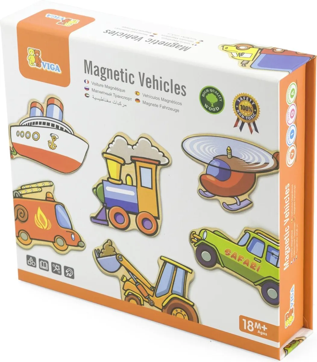Vigatoys Magnetische Voertuigen 58924