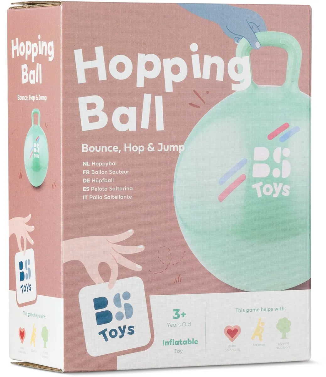 BS Toys Hoppybal Springbal GA556 - Groen
