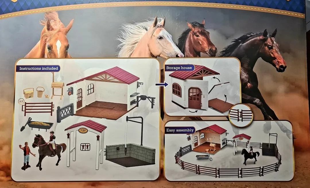 Toi-Toys Horses Paardenpeelset XL - Multi