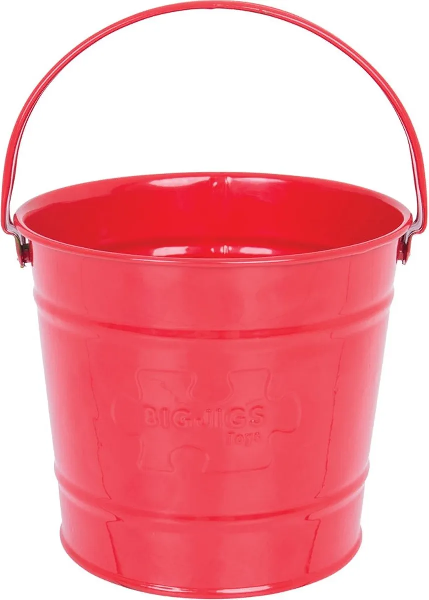 BIGJIGS Red Bucket
